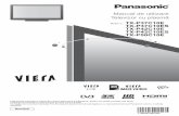 Manual de utilizare - HomeSound cu plasma Panasonic TX... · 2009-10-16 · Transportarea televizorului cu ecranul în sus sau în jos ar putea duce la distrugerea circuitelor interne.