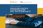 SUMAR AL STUDIULUI SIGURANȚA COPIILOR PE INTERNETlastrada.md/files/resources/3/sumar_executiv_final.pdf · 2018-03-30 · 6 Cercetarea „Siguranța copiilor pe Internet” a avut