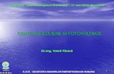 CENTRALE EOLIENE SI FOTOVOLTAICEtineret.sier.ro/download.php?f=conferinta/regenerabile.pdf · Membră a 5 E U R E L În anul 2007 au fost racordate la SEN şasecentrale eoliene cu