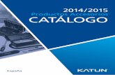 Productos Accesorios CATÁLOGO - Katun€¦ · accesorios en el Catálogo Electrónico de Katun! El Catálogo Electrónico de Katun es excelente para todas sus necesidades Gracias