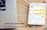 “Inregistreaza dispozitiv” urmatoarele date: Nume dispozitiv · GHID DE UTILIZARE Pentru autentificarile ulterioare in noua aplicatie Raiffeisen Smart Mobile, vei parcurge urmatorii