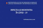 INFECȚIA ȘI IMUNITATEA ÎN COVID - 19 IICOVID-19.pdf · Mecanisme de declanșare a noului coronavirus înorganism 2 Virusul pătrundeînorganismul uman prin intermediul receptorului