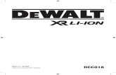 DCC018 - DeWaltservice.dewalt.co.uk/PDMSDocuments/EU/Docs/docpdf/... · DCC018 Dimensiunea paginii finale: A5 (148 mm x 210 mm) 402117 - 07 RO Traducere a instrucţiunilor originale