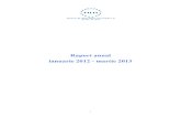 Raport anual 2012 - centrulfilia.rocentrulfilia.ro/rapoarte/raport-anual-2012.pdf · dar şi în analiza altor aspecte ale culturii şi societăţii româneşti. Fondat iniţial ca