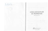 Legea asociatiilor de proprietari Ed - Libris.ro · LEGEA ASOCIATIILOR DE PROPRIETARI Edilia martie 2019 MONITORULOFICIAL Edifirrd 5i Tipografie ... contract de administrare - acordul