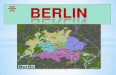 BERLIN · 2019. 11. 14. · Zidul Berlinului a devenit un simbol al acestei diviziuni. La un an dupăcăderea acestuia, în 1989, Germania a fost reunificată. Germana este limba