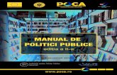 MANUAL DE POLITICI PUBLICE...12 Manual de politici publice, ediia a II-a să nu facă3 –, până la cea instrumentalistă: un curs al acţiunii cu un scop precis, urmărit de un