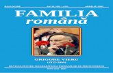 BAIA MARE AN 10, NR. 1 (32) APRILIE 2009 FAMILIA română · 2018. 2. 6. · familia română revistĂ pentru solidaritatea romÂnilor de pretutindeni issn 1454 - 8607 baia mare an