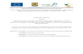 Realizarea bazei de date, elaborare hărţi GIS, achiziţionare softuri … · 2020. 5. 29. · Proiect finanţat prin Fondul European de Dezvoltare Regională Proiect “Pentru Natură