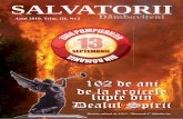 SALVATORII - ISUDB · 2017. 1. 11. · Salvatorii Dâmbovițeni 3 A niversăm în fi ecare an, pe 13 Septembrie, Ziua Pompierilor din România, în amintirea unui moment deosebit