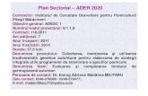 Plan Sectorial l ––ADER 2020madr.gov.ro/attachments/article/34/ADER-118-faza-6.pdf · ØObiectivul general al ADER 2020 ADESC 1. Adaptarea tehnologiilor de cultură şi de creştere