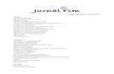 JJuurrnnaall ssmm · Stenografie* Educație fizică* Anul II Introducere în ştiinţele sociale Fundamentele publicității Deontologia jurnalistică Aspecte ale limbii române actuale