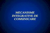 MECANISME INTEGRATIVE DE COMUNICARE · introducere concomitentă de informa ... implicațiile unei teorii a informației pentru fizica particulelor, sugerează că structura de bază