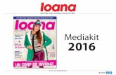 Mediakit 2016 - Burda România...Mediakit. 201. 6. Informații despre revistă ... (85.5% / 102.000 femei), iar jumătate dintre ei au cuprinsetre 20 și 40 în de ani (51.4% / 59.000).