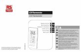 LCD Thermometer ll!IIIIII · a Con1inutul complet al manualului de utilizare in limba tarii dumneavoastra i1 gasiti pentru descarcare la dupa introducerea numarului de articol. -Mo:«e