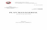 PLAN MANAGERIAL - Kiritescukiritescu.ro/wp-content/uploads/2017/11/Plan-managerial-2019-2020.… · Ţinta 3: Facilitarea participării cadrelor didactice la cursuri de formare continuă