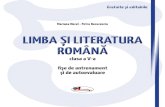 LIMBA I LITERATURA ROMÂN - Libraria Aramis · 2020. 5. 18. · Miss Edison, care continua să surâdă, îi dădu pachetul lui Daniel, care stătea lângă ușă. – Astăzi vom