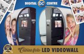 New Digital Centre · 2019. 3. 8. · Un lider inovator în industria cabinelor foto operate cu monede și cele de evenimente, Digital Centre oferă cabine foto interactive pentru