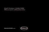Dell Vostro 1440/1450 Manualul utilizatorului€¦ · declic. 2. Urmaţi procedurile din După efectuarea unor lucrări în interiorul computerului. 14. 4 Scoaterea capacului balamalei