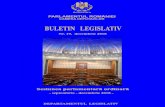 FINAL-Schema Bilant sept dec 2018 nr.19 cu GRAFICE · din care: Camera Deputaţilor, Cameră decizională 208 277 – votate 275 din care: - înaintate la Senat 51 - în procedura