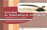 i literatura românăeducatiacontinua.edu.ro/upload/1599245301_LLR GIMNAZIU_EDP PE… · i literatura română deloc la aceste cursuri și, în aceste condiții, să nu aibă achizițiile