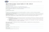 Șef Direcția operațiuni de zbor...Directiva DO -06 12.10.2011 cu privire la prezentarea raportului lunar privind timpul de serviciu de zbor al membrilor echipajului de zbor/de cabină;