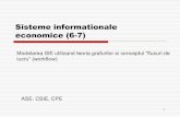 Sisteme informationale economice - 2ia.ase.ro/SIE/SIE-6-7-2013.pdf · Matrice informationala booleana – exemplu 13 . Graful informational asociat matricii booleene 14 Legaturile