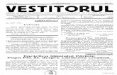 Anul VII. 15 MARTIE 1931 No. 6. VESTITOdocumente.bcucluj.ro/web/bibdigit/periodice/...o acţiune de însănătoşire a societăţii din bolile, cu cari greşelile, prejudiciile, îndrăzneala