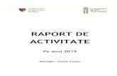 RAPORT DE ACTIVITATE - filarmonicams.ro anuale/Raport de activitate 2… · Prezentul raport de activitate își propune să evidențieze pe scurt realizările și lipsurile identificate