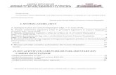 I. SINTEZA LEGISLATIVĂ · CAMERA DEPUTAŢILOR DIRECŢIA PENTRU RELAŢII PUBLICE ŞI PROTOCOL Newsletter nr. 20-2010, săptăăptă