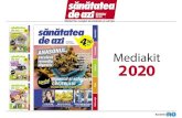 Mediakit 2020 - Burda România · 2020. 1. 13. · de la produse şi remedii naturiste eficiente până la meniuri de slăbit şi reţete sănătoase, cu ingrediente naturale, accesibile,