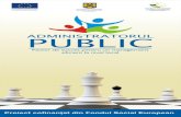 Administratorul Publicoptional. Proiectul "Administratorul public - factor de succes pentru un management eficient la nivel local" este finantat dn ... crearea unei pagini web destinatä