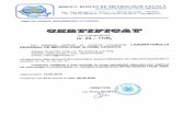 DRML CraiovaAnexa Al la Certificatul de competentä nr. 04-17/R2 Locatia: Craiova Adresa: B-dul Ch. Chitu, nr. 58 Tip activitate (încercäri-Î/ etalonäri-E/ verificäri metrol ice-