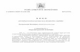 PL x224-04 L protectie copil .p - Chamber of Deputies · 2004. 6. 21. · 2 Art. 2. – (1) Prezenta lege, orice alte reglementări adoptate în domeniul respectării şi promovării