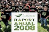 RapoRt - Mai Mult Verde anual 2008.pdfCaravana Verde003, propunându-și să recruteze și să formeze cel puțin 500 de voluntari cu care să strângă 50 de tone de gunoi în etapa