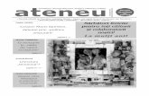 La mulþi ani!ateneu.info/wp-content/uploads/at2015_11-12_net.pdf · 300 de lucrãri de artã ale artiºtilor din aproape toate judeþele þãrii ºi din Republica Moldova ºi, la