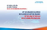FONDURI EUROPENE PENTRU ROMÂNIA...Pe lângă posibilitățile de ﬁnanțare dedicate lor, organismele publice au la dispoziție și alte programe, cu spectru mai larg, dar care se