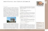 INSTITUTUL DE FIZICÃ ATOMICÃ IFA...economicã a rapoartelor intermediare, anuale ºi finale cât ºi plãþile contractorilor. Program CEEX Din anul 2005 Institutul de Fizicã Atomicã