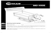 MD-450E...MD-450E Instrucțiuni de utilizare originaleRO Mini dumper electric MD-450E Art. No.: MD450E Model: MD-450E Serie: Atât numărul modelului, cât și numărul de serie pot