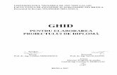 GHID - University of Galați elaborare proiect de... · Un cadru didactic îndrumă un număr maxim de lucrări de diplomă hotărât prin decizia ... Referinţele în text la relaţiile
