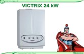 VICTRIX 24 kW in...VICTRIX 24 kW Departamentul Tehnic Export Pentru a intra în faza de reglare a vitezei maxime a ventilatorului, aduceţi selectorul de temp. ACM în poziţia 6 şi