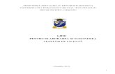 GHID PENTRU ELABORAREA IăSUSINEREAă TEZELORăDEăLICEN · Educa iei, nr. 455 din 03 iunie 2011; - Ghidul de implementare a Sistemului Naţional de Credite de Studiu, aprobat prin
