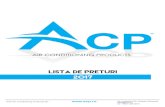 LISTA DE PRETURI 2017 - ACP preturi produse de ventilatie ACP.pdf · Lista de Preturi R 2017 PRODUS DIMENSIUNI EILAT 200X100 25.10 200X150 27.44 200X200 29.78 300X100 28.05 300X150