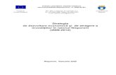 Strategia de dezvoltare economică şi de atragere a ...Proiectul „Dezvoltarea traseelor turistice în zona transfrontalieră Nisporeni-Prut”, nr. 2008/164-051 Finanţat de Uniunea