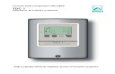 Controler pentru temperatura diferen Ńial ă TDC 1 - SOLTECH temperatura...Senzor pentru colector / boiler Senzor pentru rezervor stocare Senzor montat în Ńeav ă Conductorii senzorului