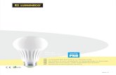 Becuri cu LED-uri - Lumineco becuri LED PRO... · 2018. 8. 8. · Nu licăresc și sunt compatibile cu întrerupătoare cu iluminare Mențin uxul luminos >90% după 6000 ore de lucru