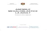 ANEMIILE MEGALOBLASTICE LA ADULT · 2020. 7. 8. · Protocol clinic naţional „Anemiile megaloblastice la adult”, Chişinău 2008 5 3. A optimiza tratamentul acordat pacienţilor