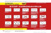 STOP CORONAVIRUS · 2020. 12. 30. · - Boli cronice la nivelul aparatului respirator - Cancer - Afecțiunile și terapiile cate implică slăbirea sistemului imunitar - Persoanele