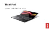 Lenovo X270 Ug Ro (Romanian) User Guide - ThinkPad X270 X270 … · Protejaţi-vădecăldurageneratădeadaptoruldealimentarec.a. Cândadaptoruldealimentarec.a. esteconectatlaoprizăelectricăşi