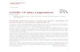 COVID-19 Știri Legislative De interes deosebit este Decretul nr. 195/2020 al Președintelui României („Decretul”), prin care s-a declarat starea de urgență și s-a anunțat